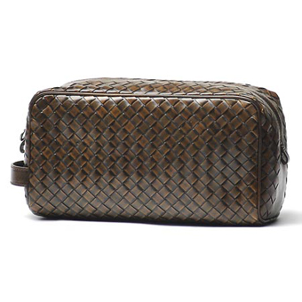 BOTTEGA VENETA ボッテガヴェネタ スーパーコピー トラベルポーチ 244706 v0411 2512 ウッドブラウン メンズ＆レディース